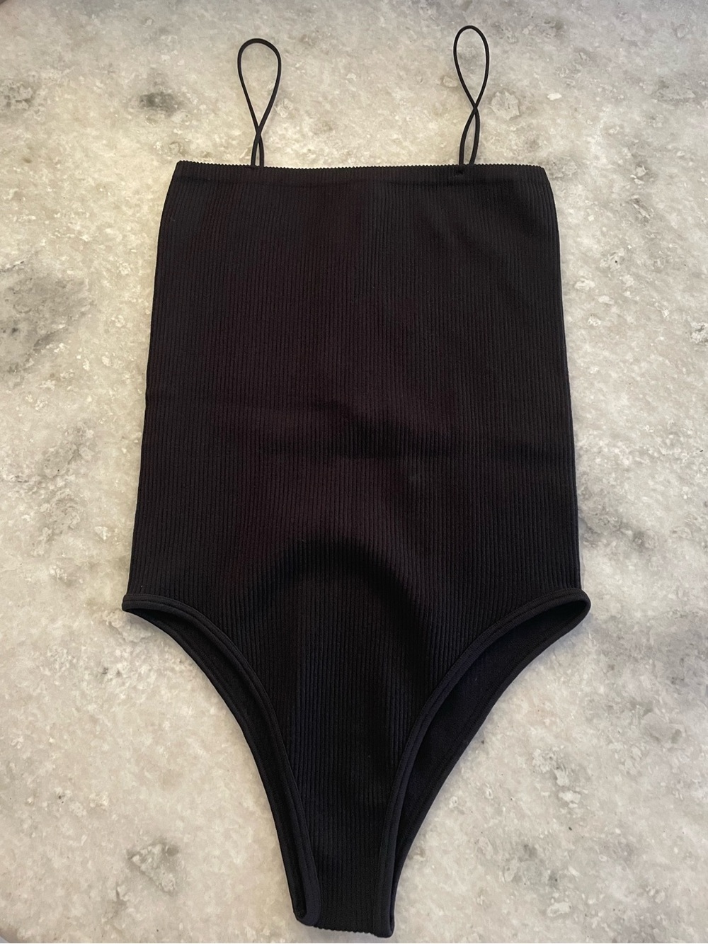 Zara Limitless Contour Collection Ribbed Bodysuit